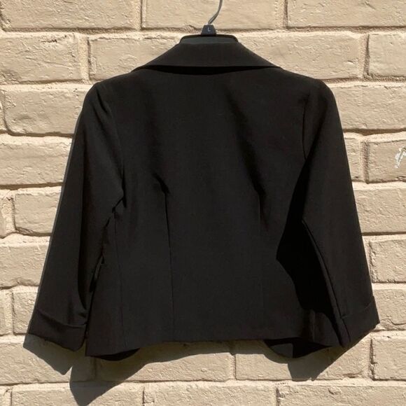 Flirtatious Black Suit Jacket, Size-S - Picture 4 of 4